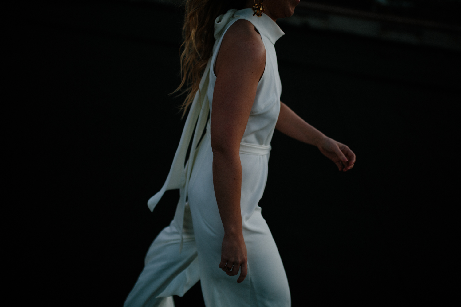rewritten bridesmaids ivory soho jumpsuit