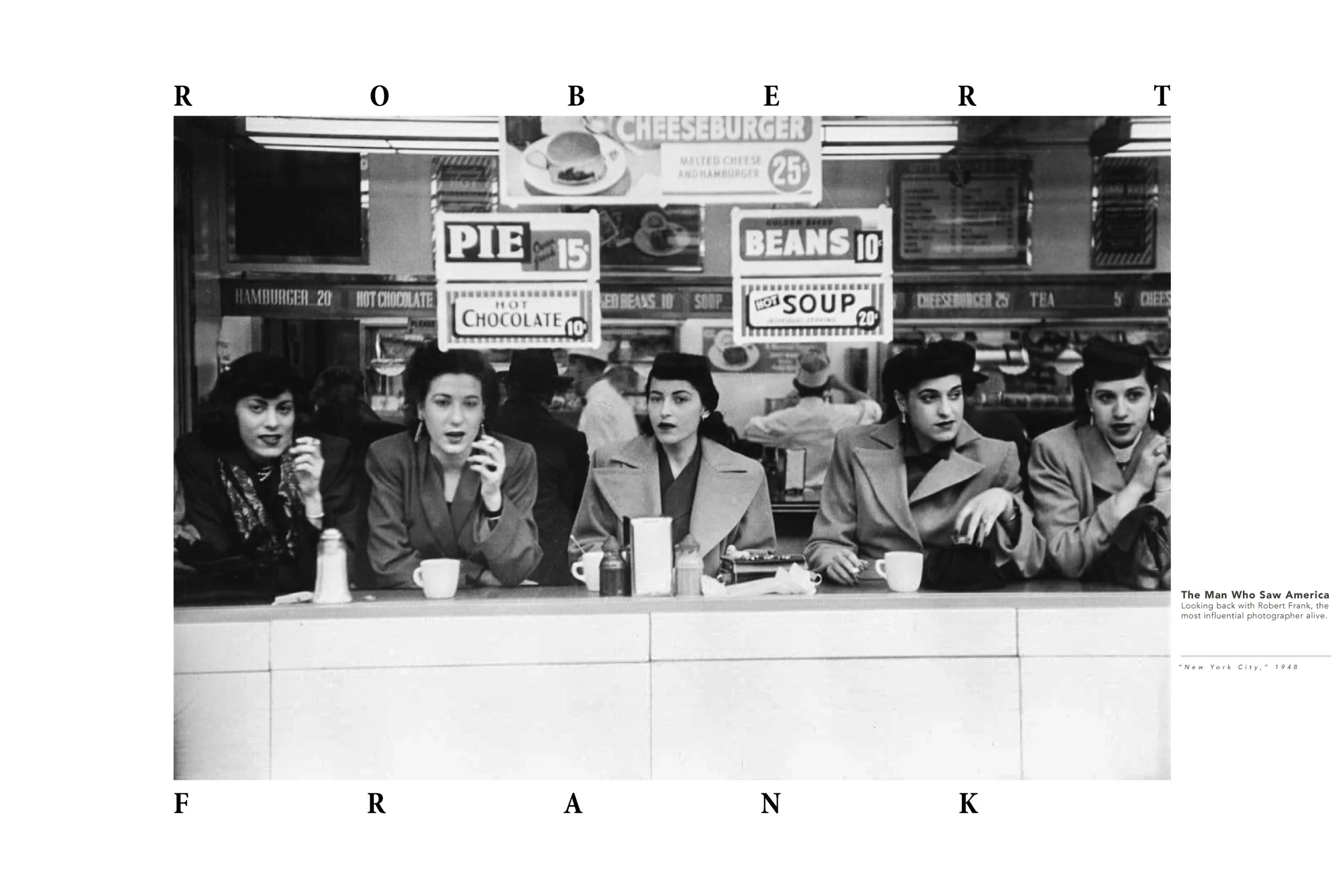Robert Frank Magazine Spread