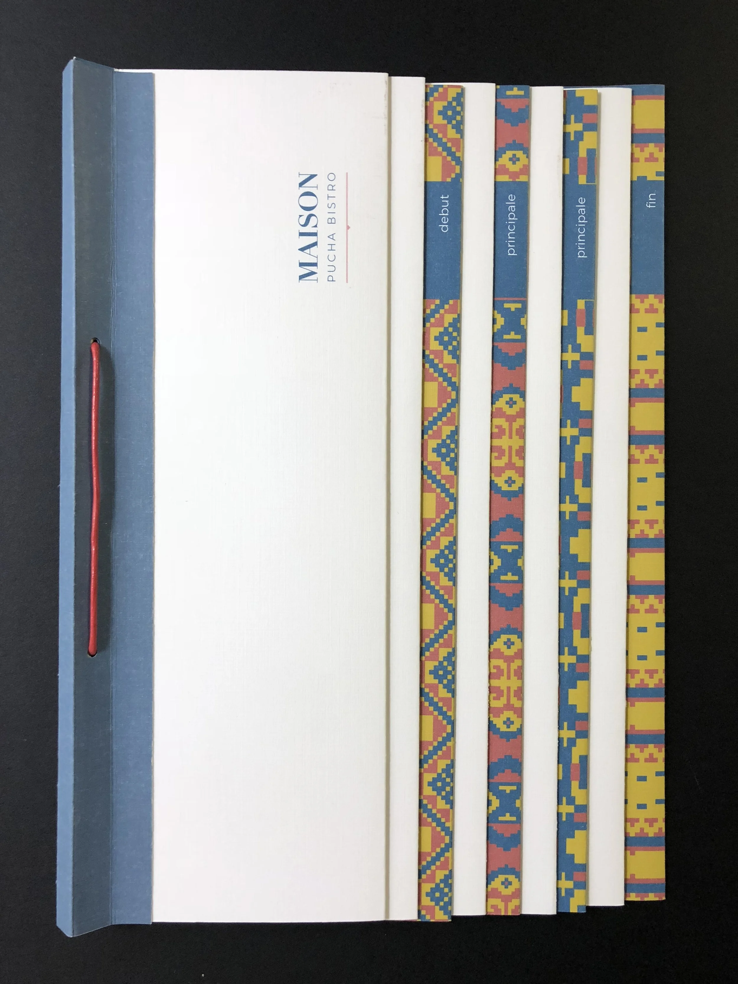 Maison Pucha Menu