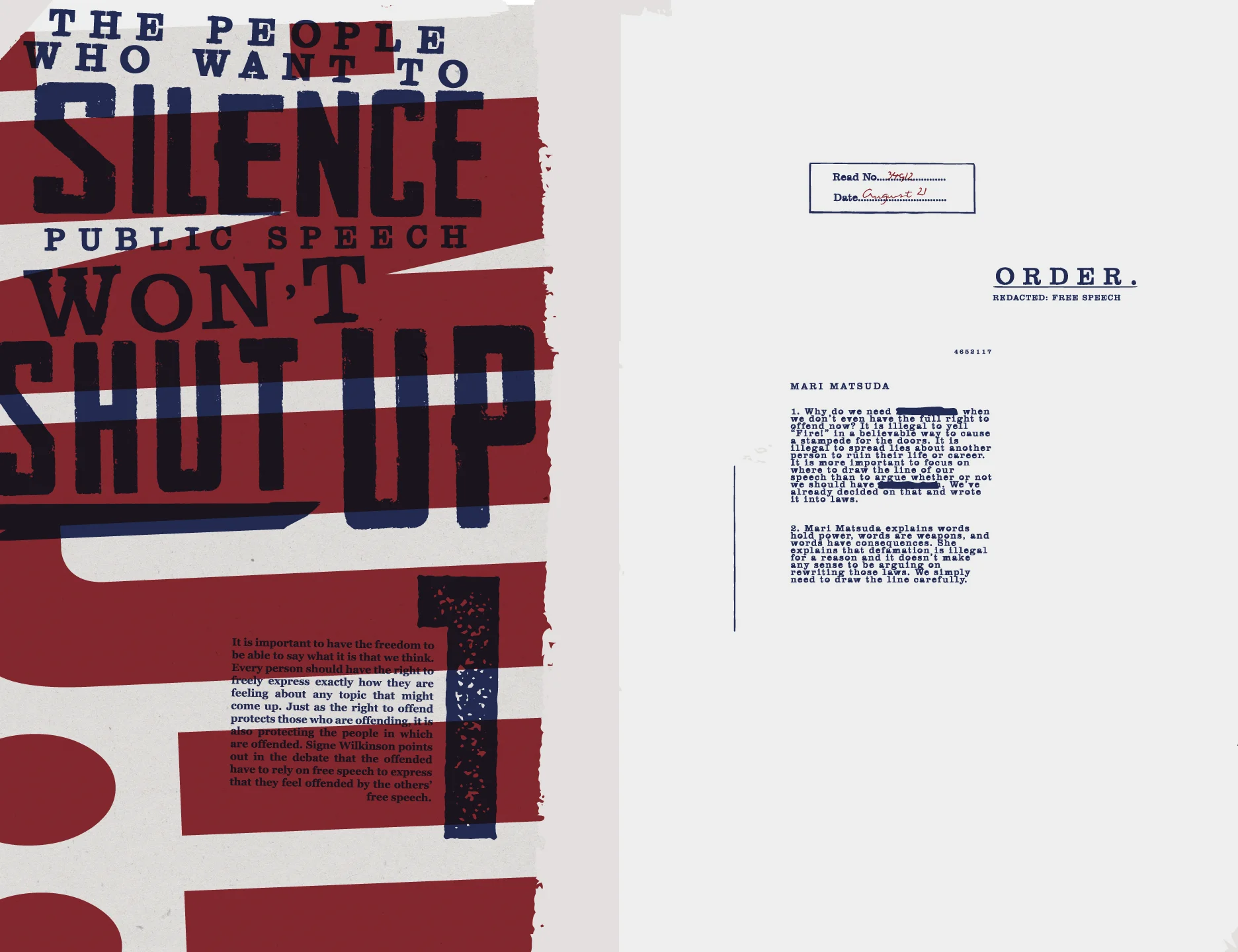 "Right To Offend"