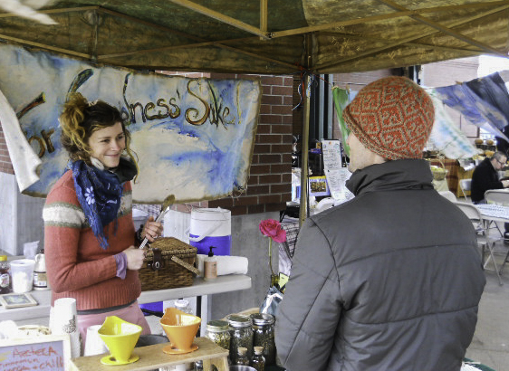 For Goodness' Sake! Its Winter 2014/2015 at the Port Angeles Farmer's Market.