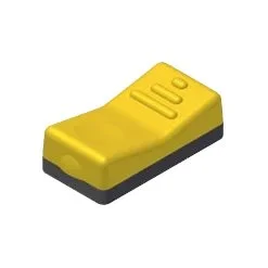 Rocker Switch, Dust Cap, Yellow