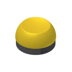 CTI Pushbutton Dust Cap, Yellow