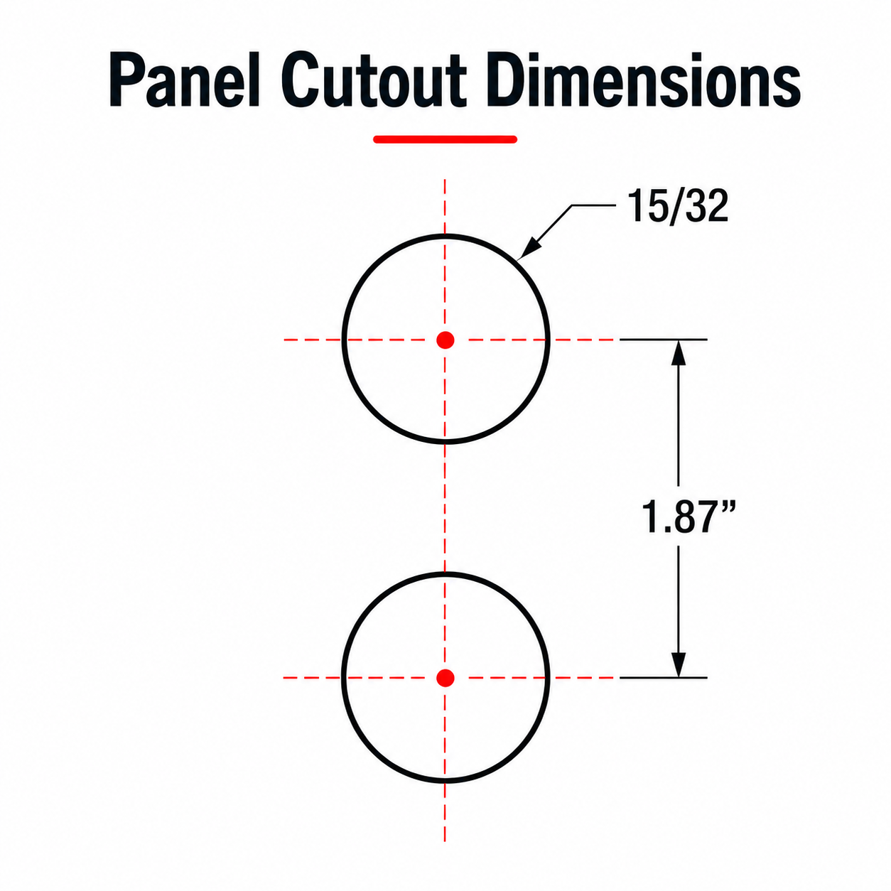 Rocker Panel Cut Out Dimensions