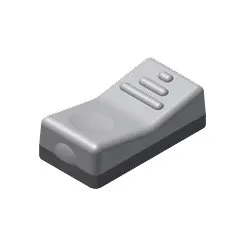 Rocker Switch, Dust Cap, Gray