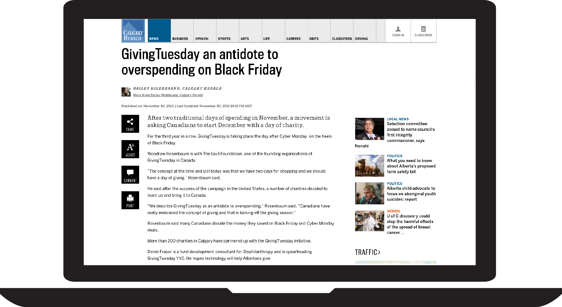 GivingTuesday an antidote to overspending on Black Friday