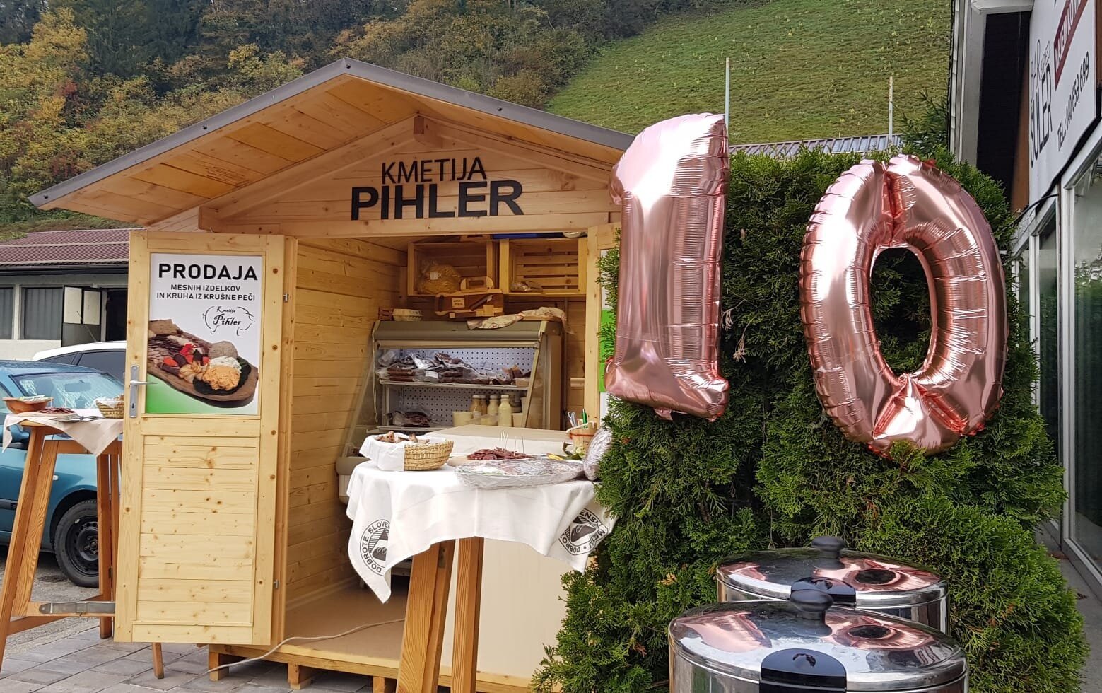 10 obletnica naše Kmetije Pihler ter otvoritev prodajne hišice