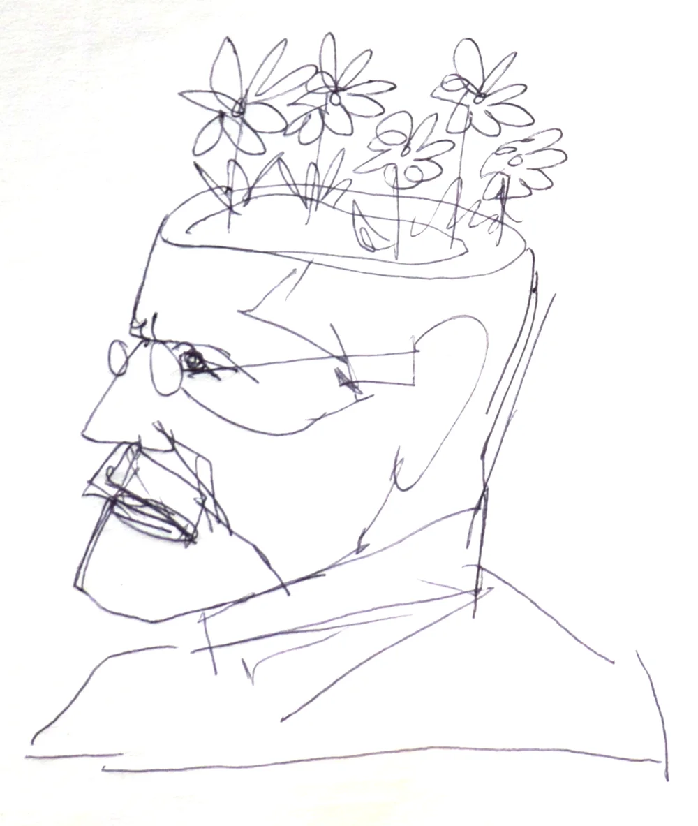 Untitled: Sketch of Freud