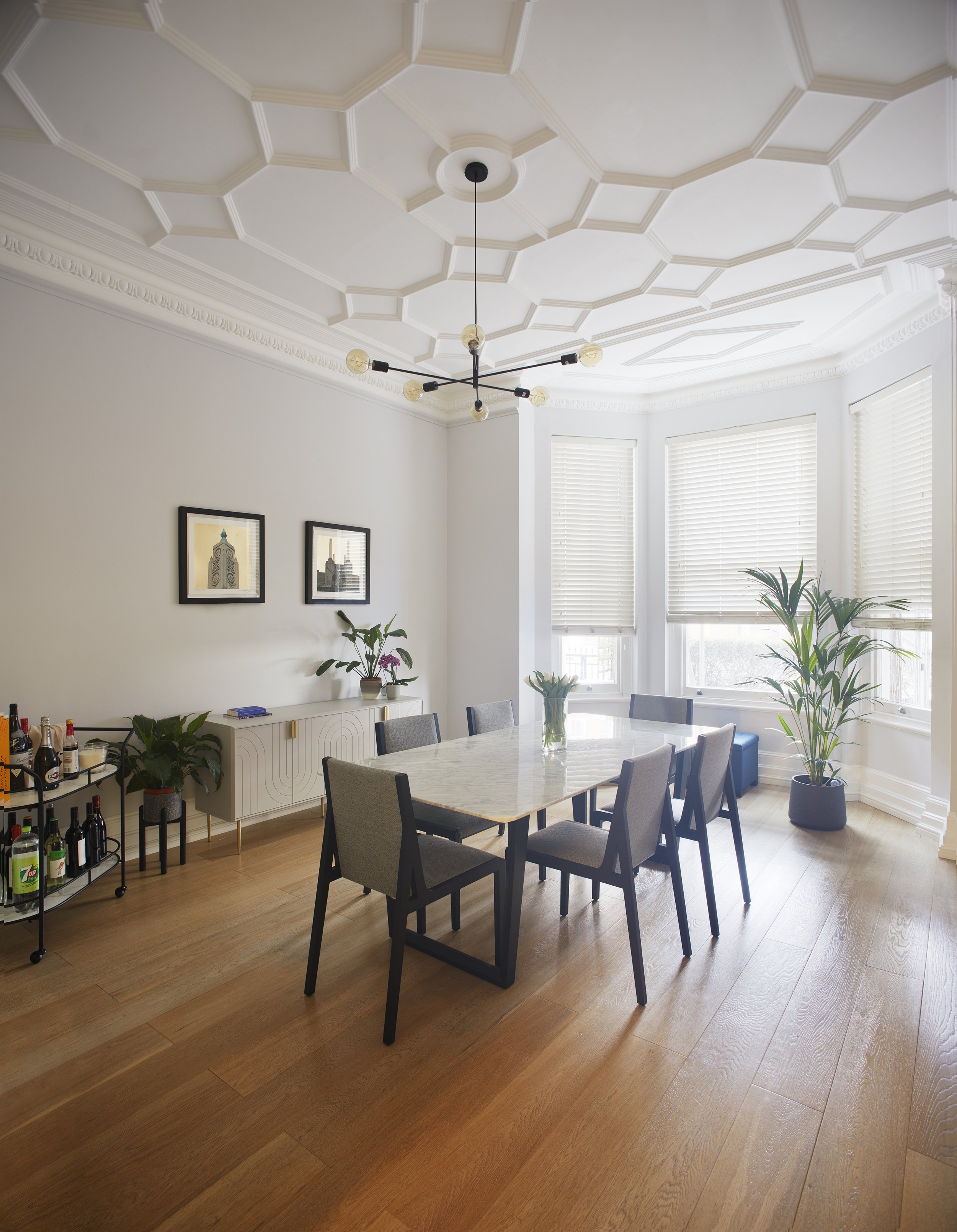 A true gem on the London property market. We were pleased when our client managed to secure a deal on this beautiful large, tall Victorian apartment in the heart of Hampstead. Art from Luminaire Arts Gallery