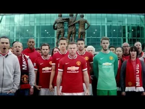 Glory, glory Man United! [Chevrolet Shirt Revealed]