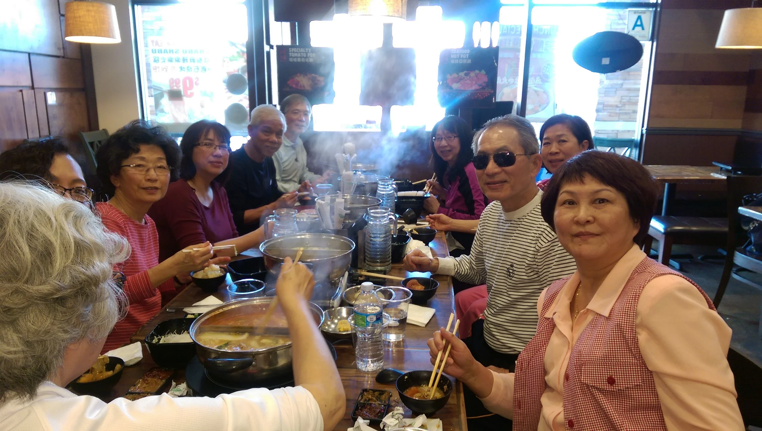 郊遊後 火鍋聚餐