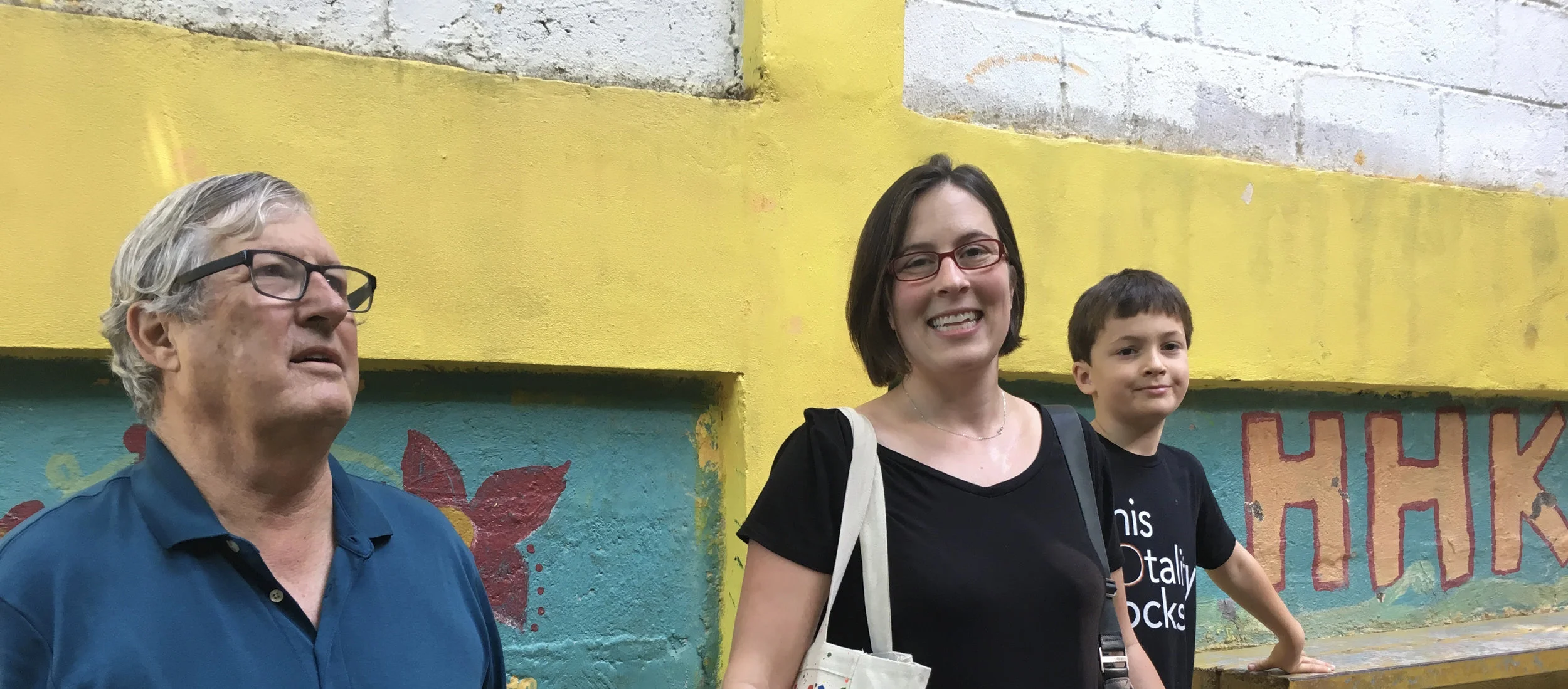 Three generations together in Honduras.