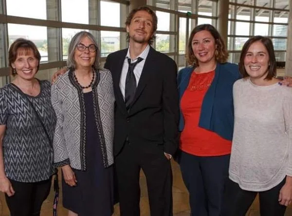 Nic Sheff (center) at the Arapahoe House event in September prior to its unexpected closing in December 2017.