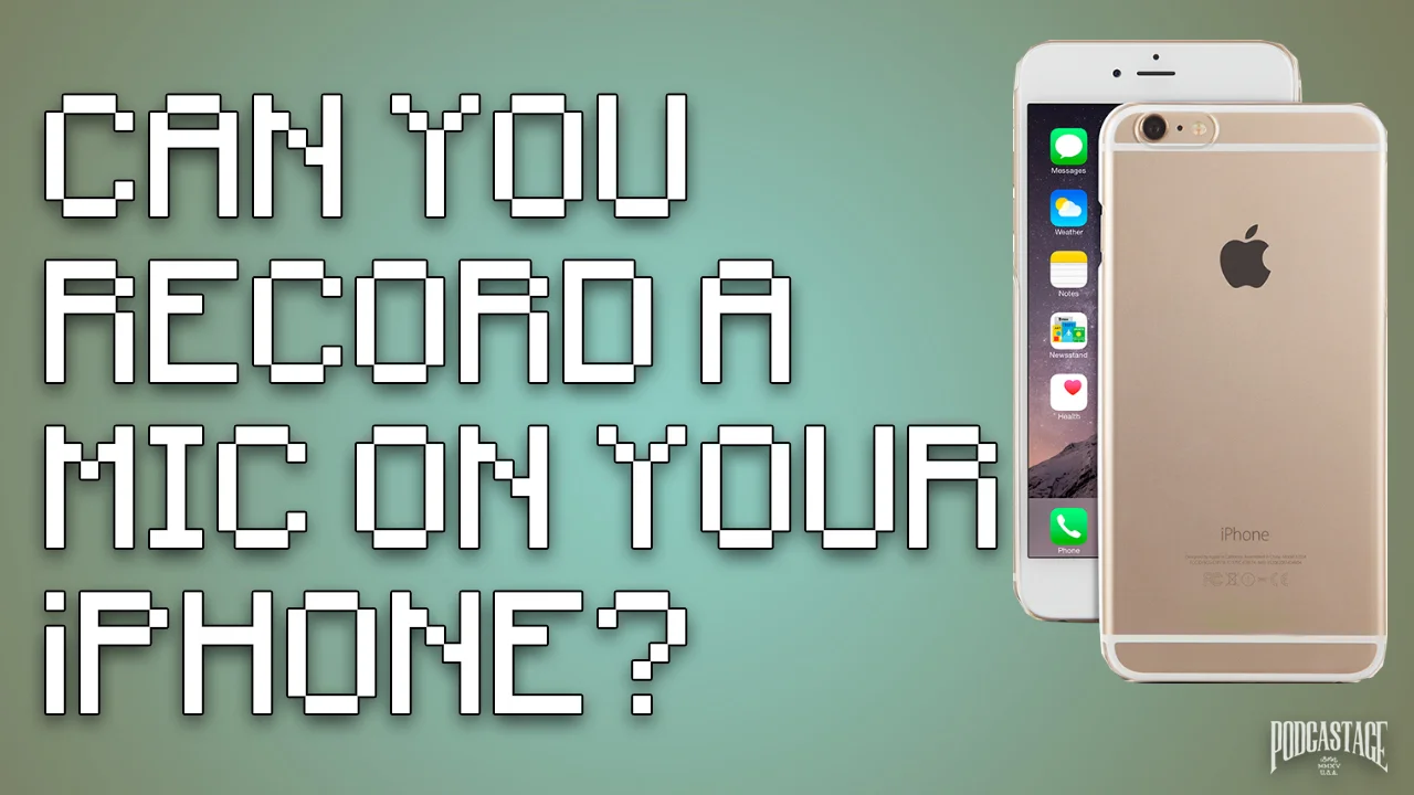 Can You Record an External Microphone on Your iPhone?