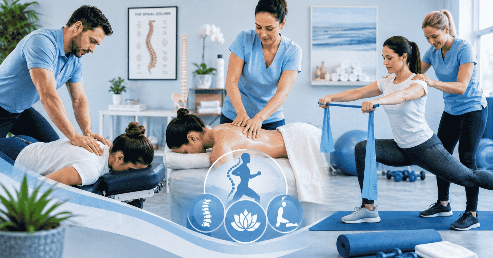 Integrative Wellness: How Chiropractic, Massage, and Rehab Work Together