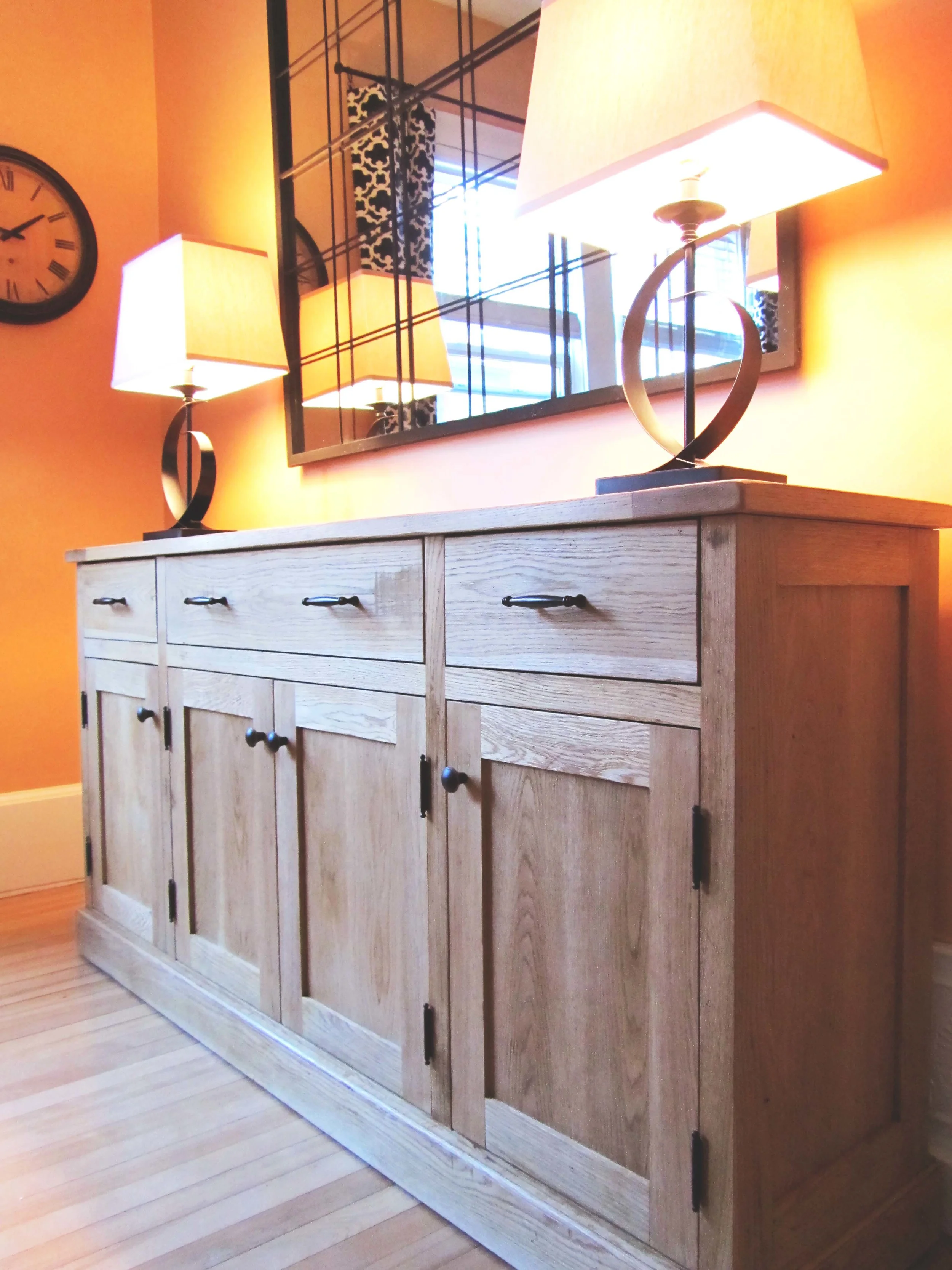 Honore-Cabinetry-custom-rustic-finish-Oak-sideboard.JPG