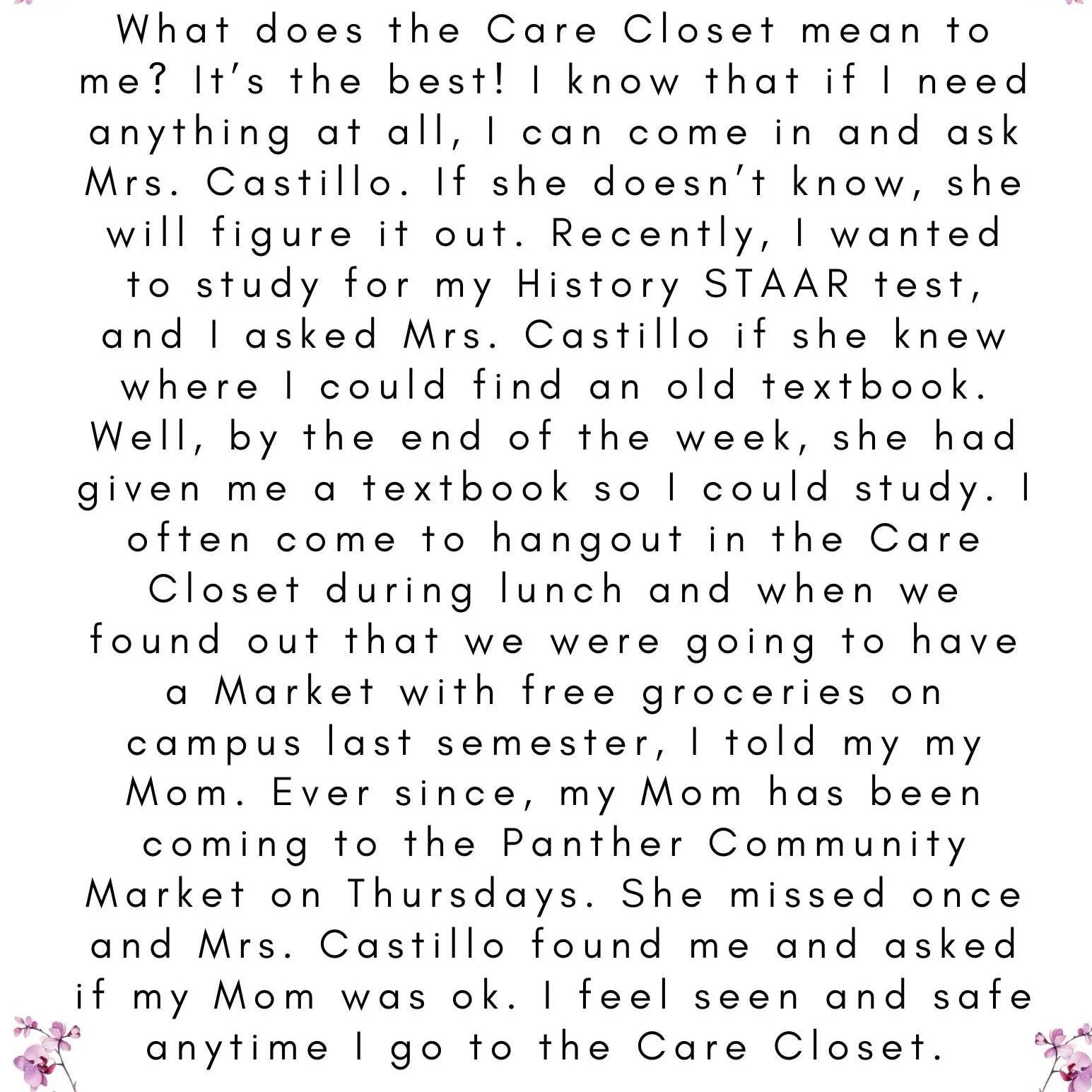 Storytime Tuesday!

These Tuesday Story Times are stories of real life people that YOU have impacted this year by being a part of Harvest Project. We just want to use the summer to remind people that all throughout the school year, together, we are m