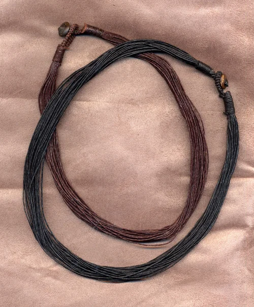 Waxed Linen Necklaces