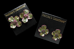 Dogwood Blossom Earrings