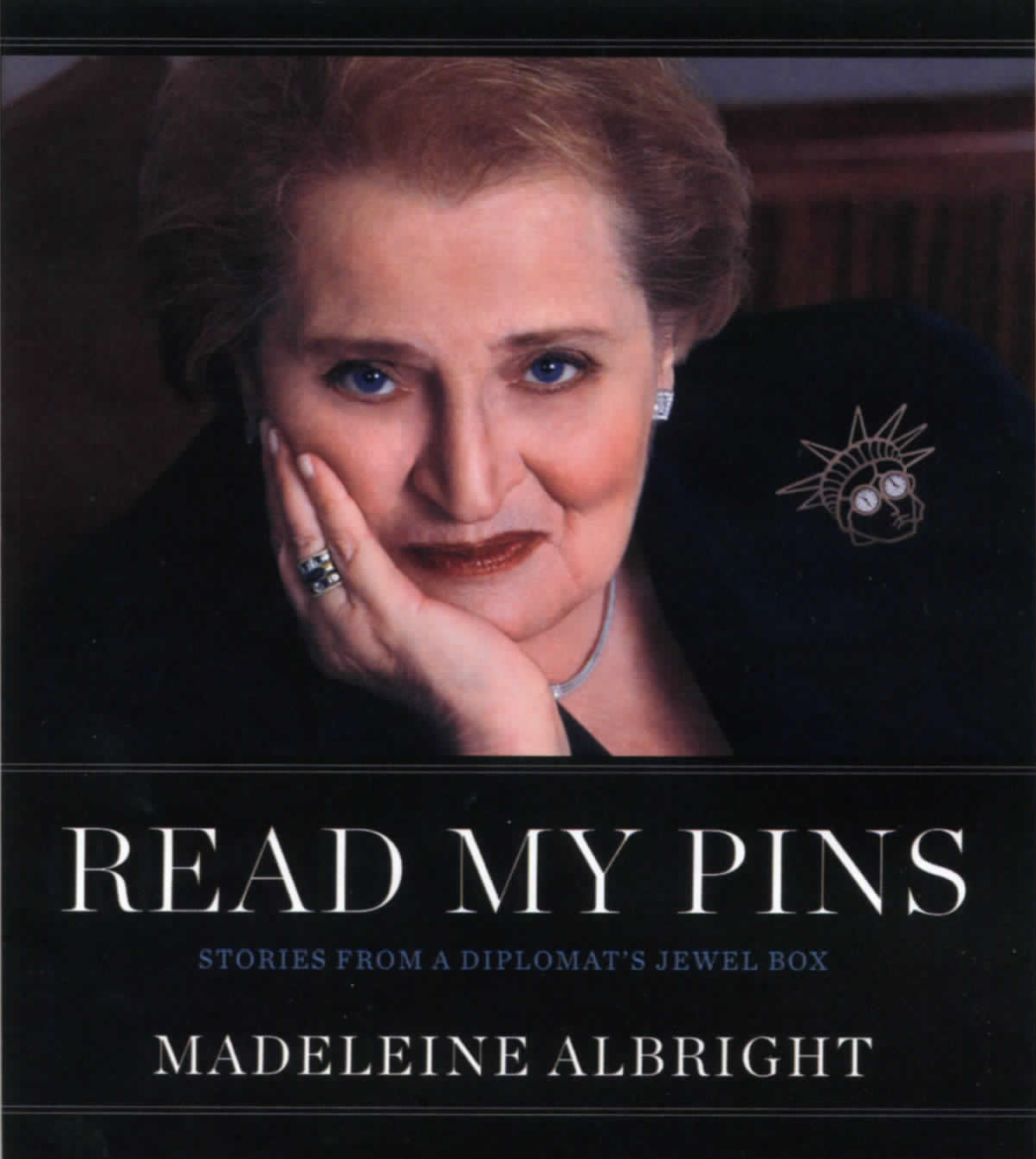 Madeleine Albright celebrates Ginkgo pins