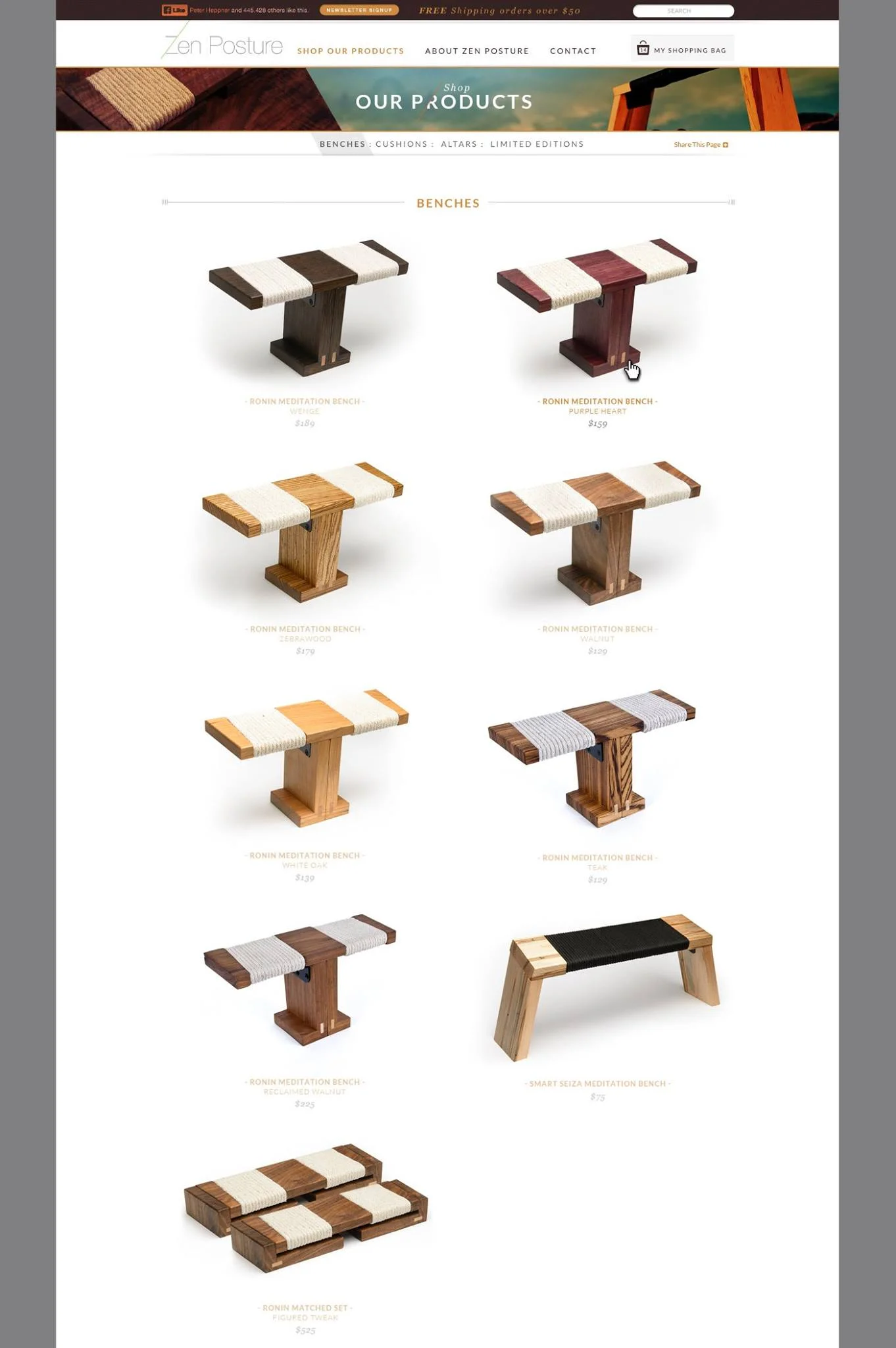 Zen Posture Interior Pages