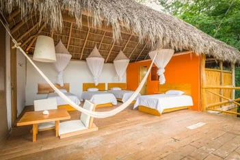 Palapa shared room