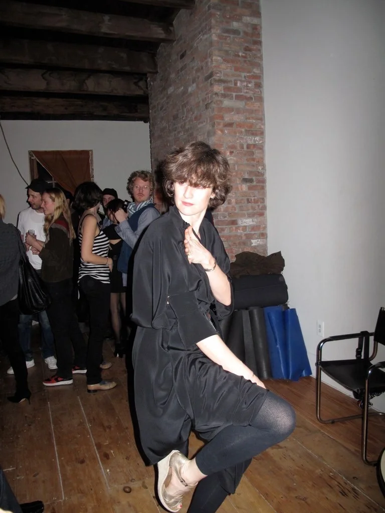 Alex, dancing.