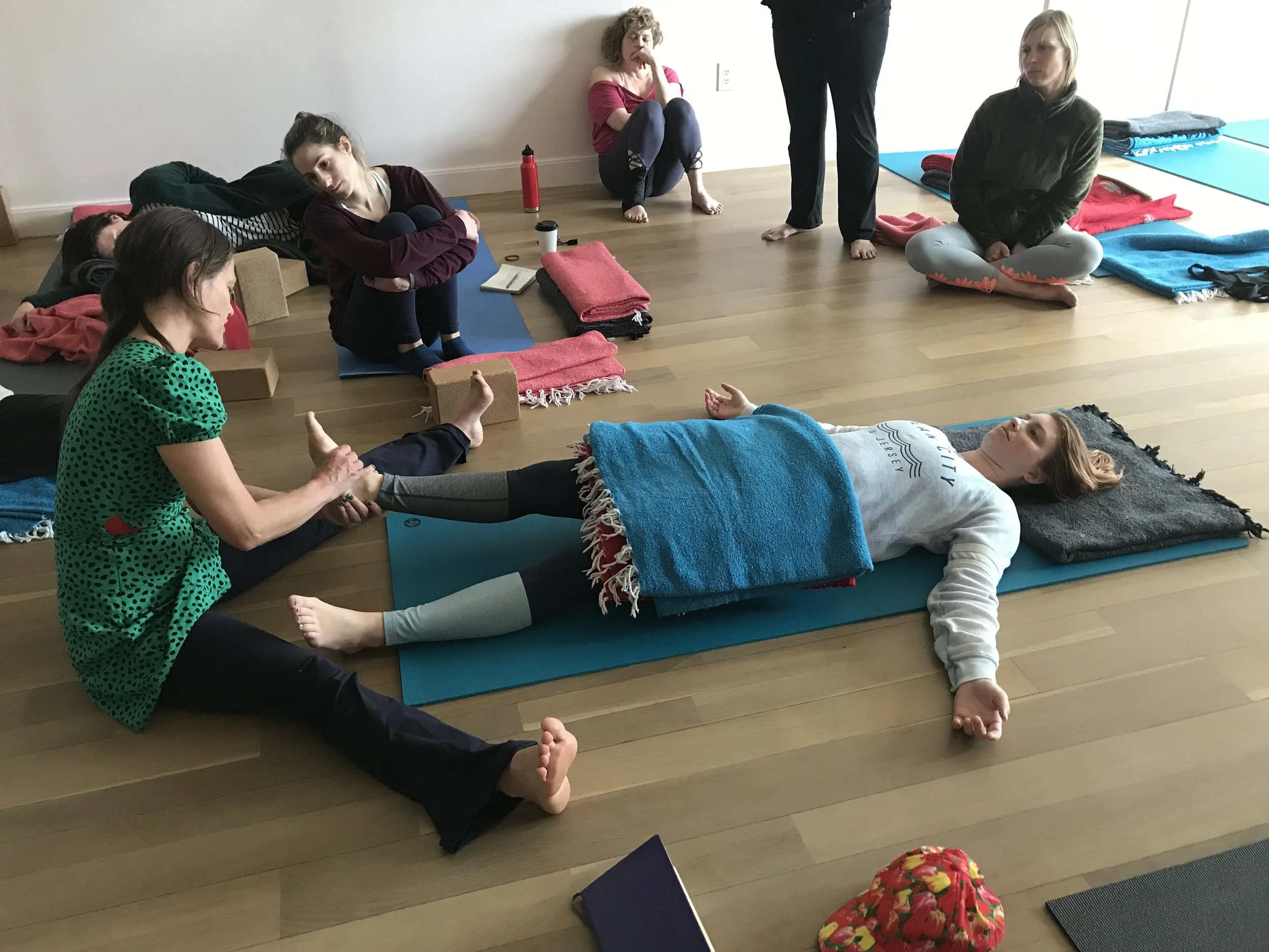 Special Class: Restorative Yoga w/ Massage (limited to 16 students)