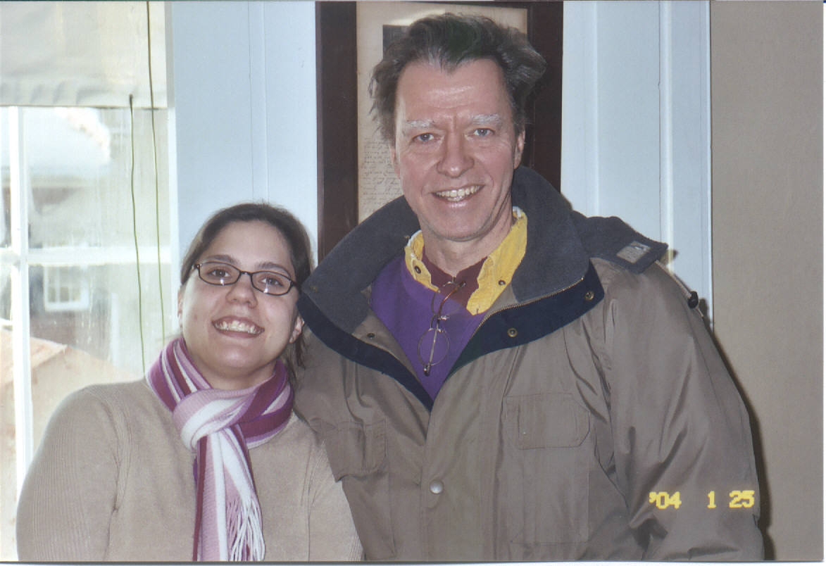 Autumn Konopka & Bill Van Buskirk at the Mad Poets' Review Book Party