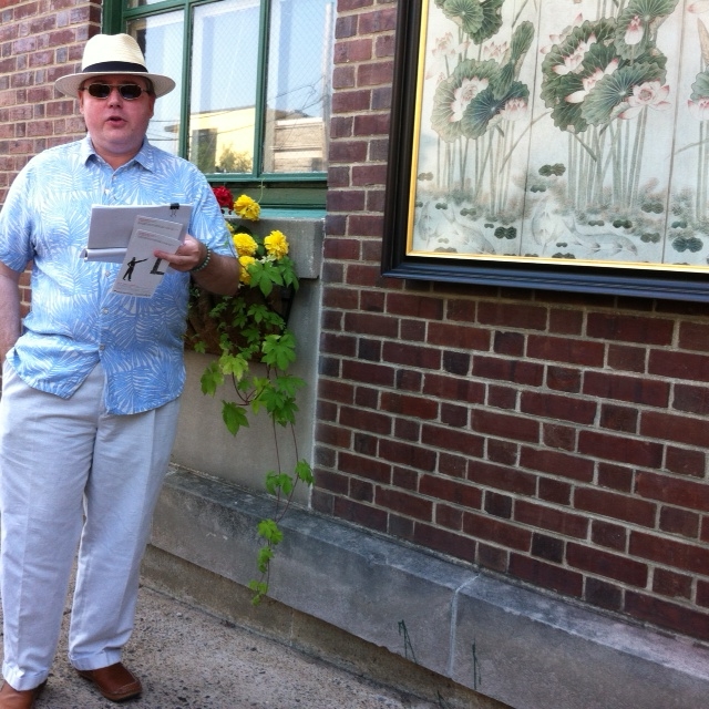 Harry Reichner reads a poem inspired by "Lotus"