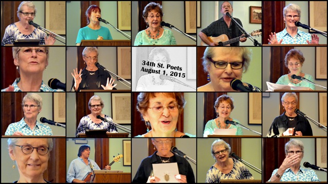 34th St. Poets -Collage from MPS Summer Madness Reading, 2015