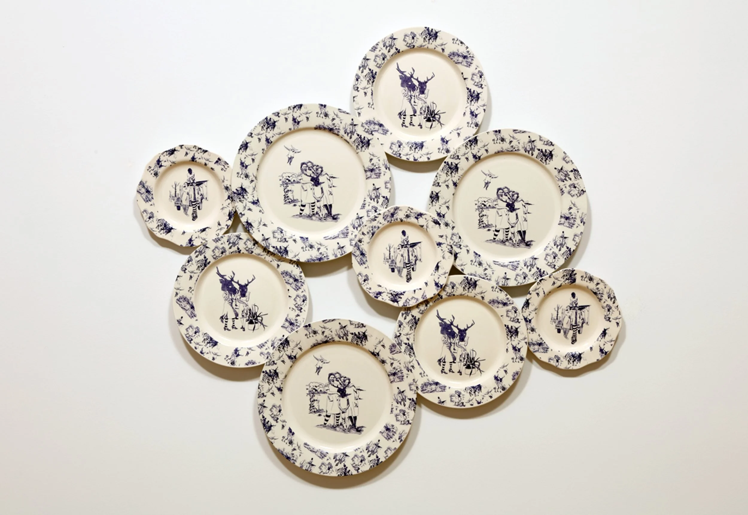 02_Gay_Gateway to the South_Dimensions Variable_Installation Shot - Set of 9 Custom Ceramic Plates.jpg