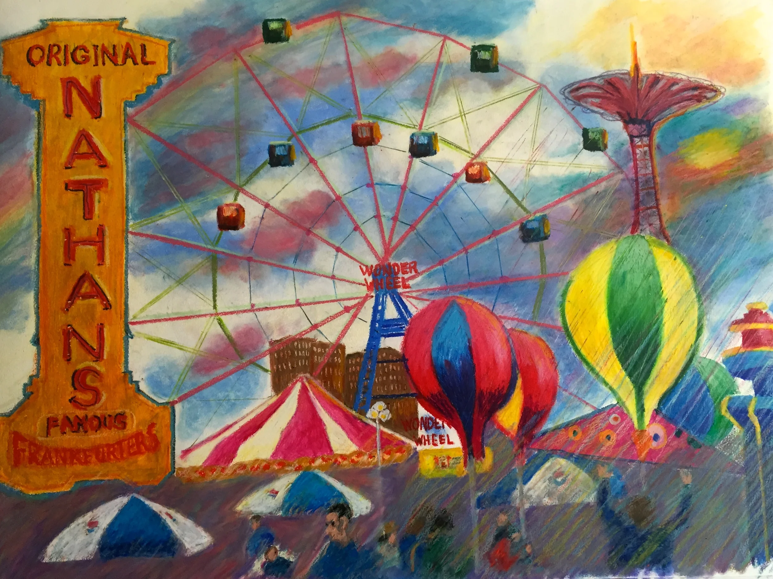 Coney Island Summer Shower