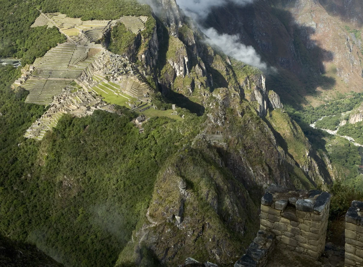 View from Top of Huayna Picchu
