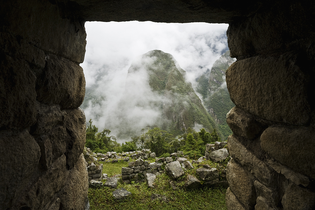 View of Putucusi Mountain