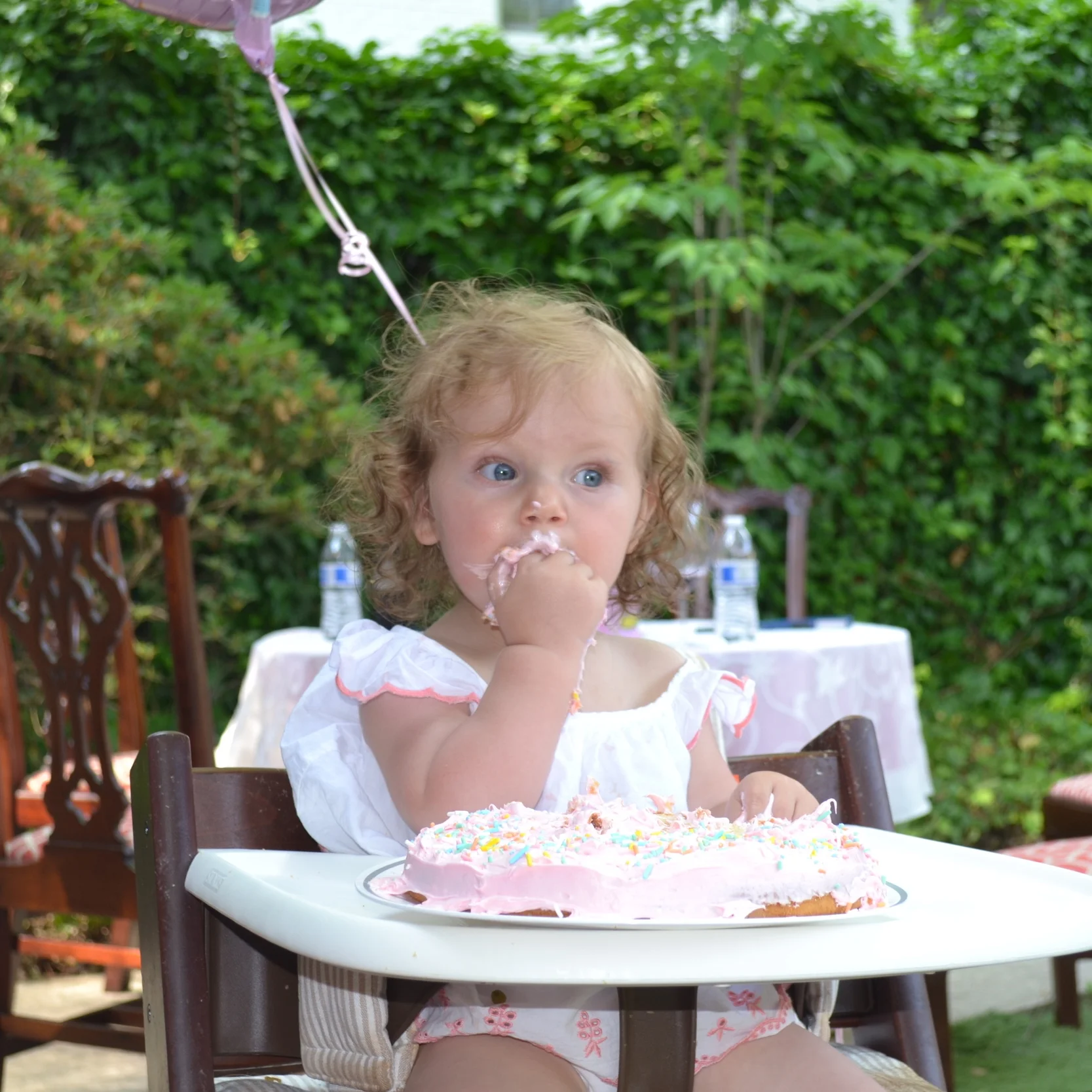 Margaret Grace Barr | Flower girl | Charlotte Maggie is our only niece and the child of Dustin and Katie. She just turned one in May of 2015 and decided to take her first steps on her birthday so she has plenty of time to practice walking down the aisle! Maggie is a bundle of joy, and we are so blessed that she is part of our family. Our only complaint is that she lives 4 hours away!