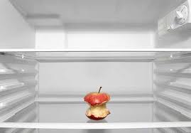empty fridge