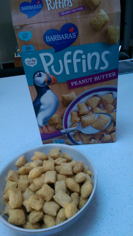 Peanut Butter Puffins