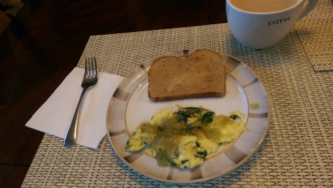 Eggs for breakfast