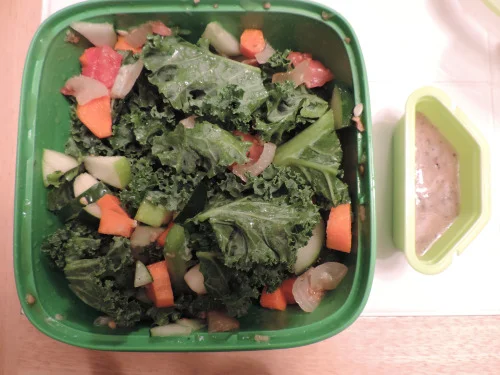 Day 3 lunch: Kale Salad