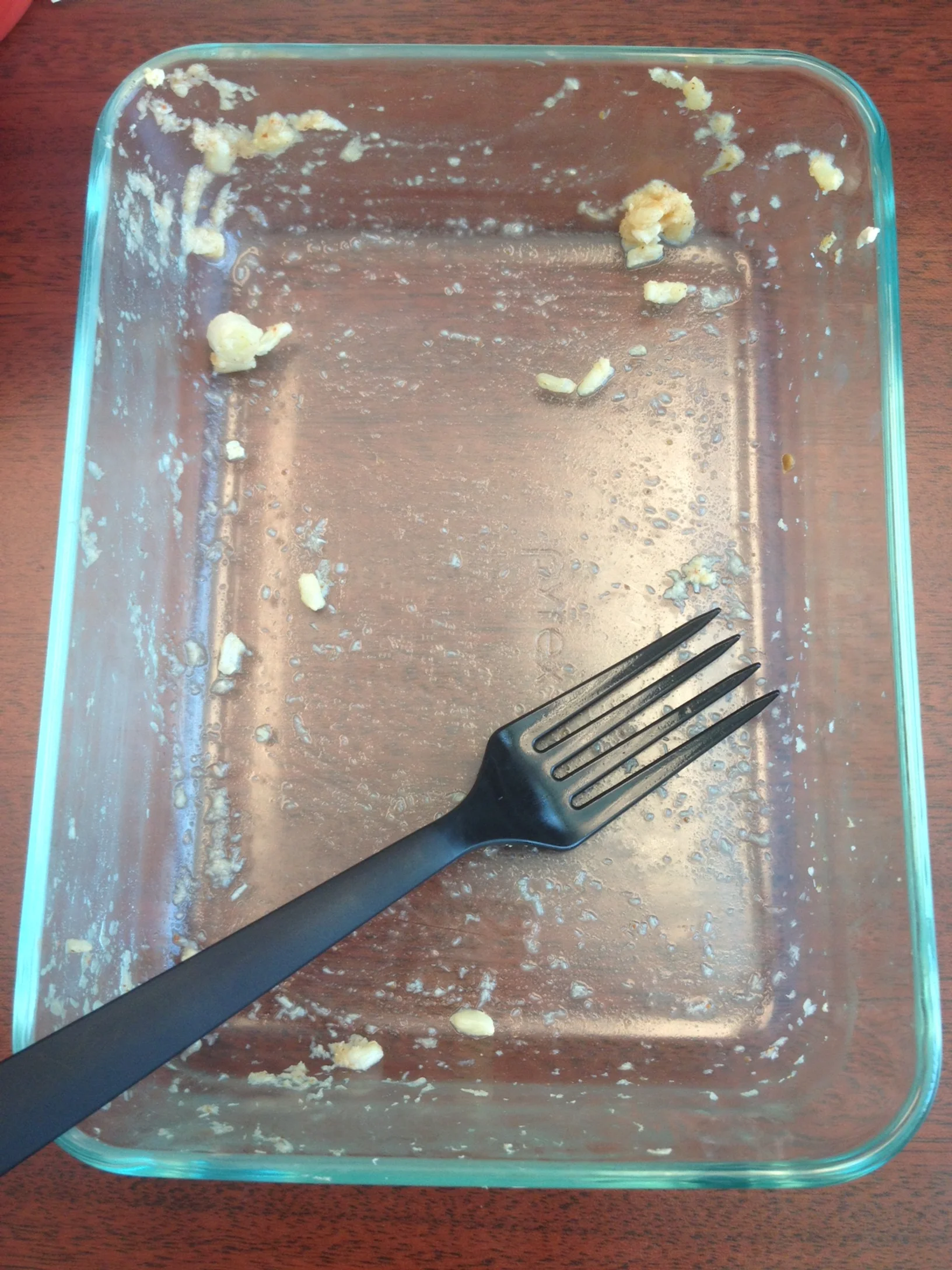What remained of my pad thai