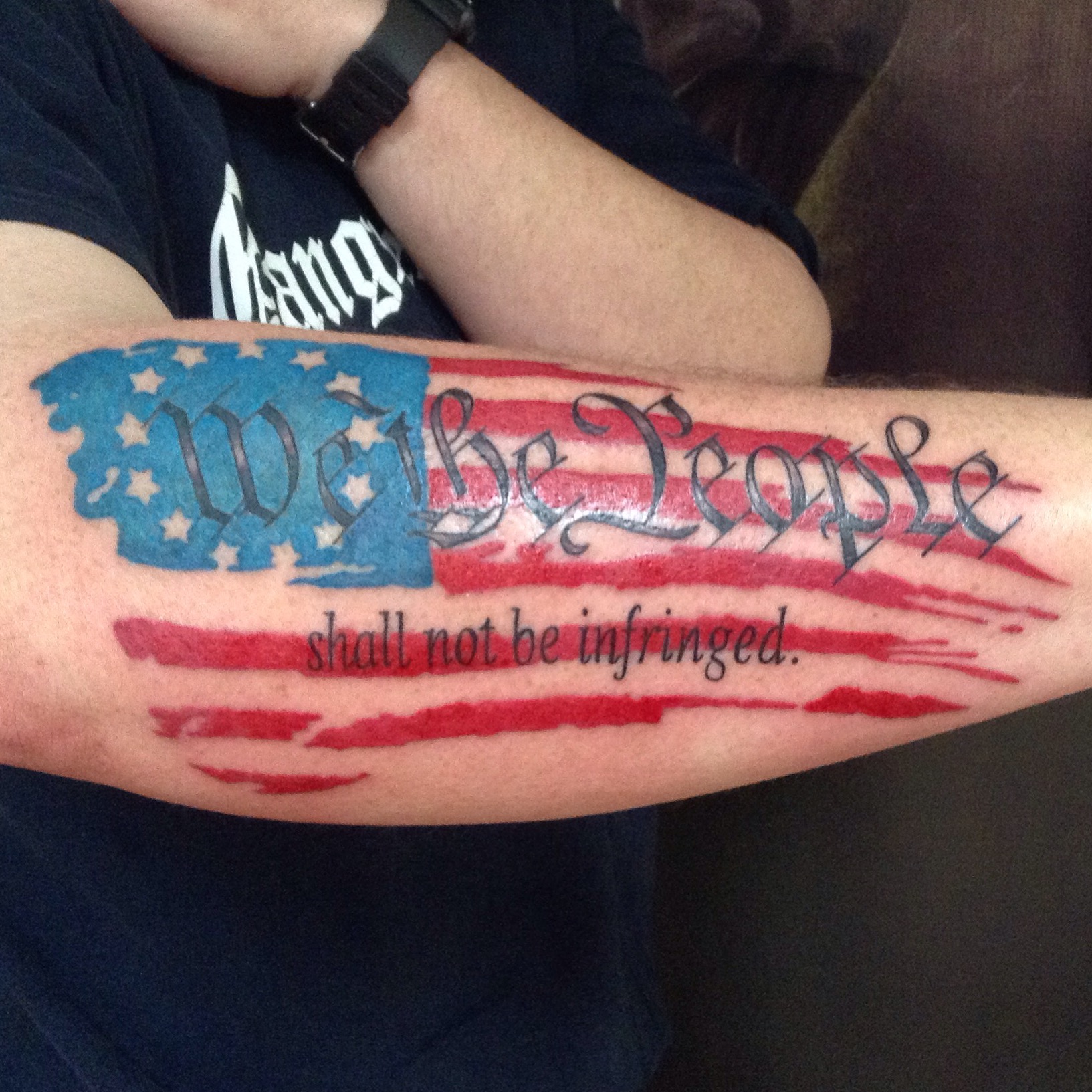 2nd amendment tattoo — Blog — Independent Tattoo Delawhere?