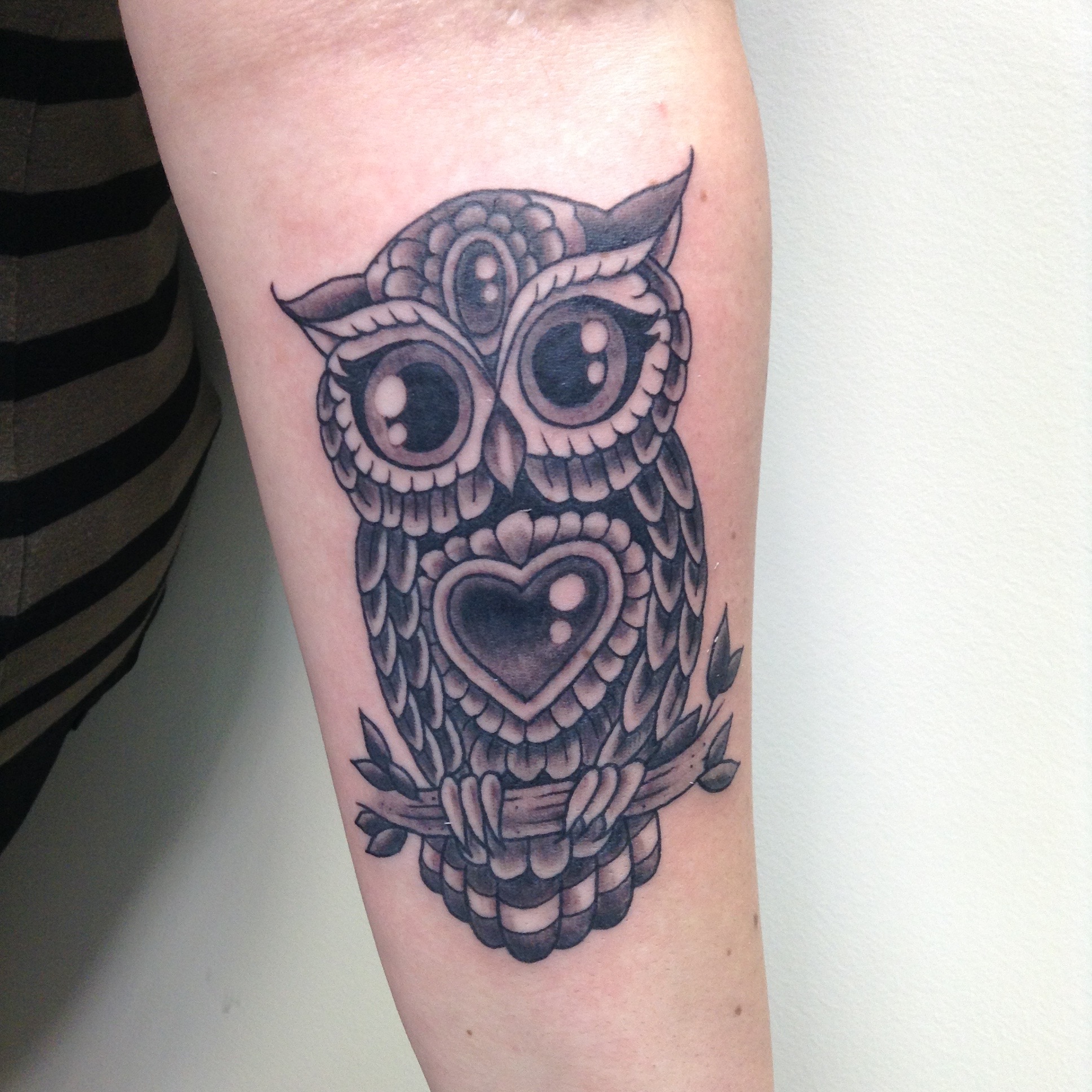 Owl tattoo by RobertArgal on DeviantArt