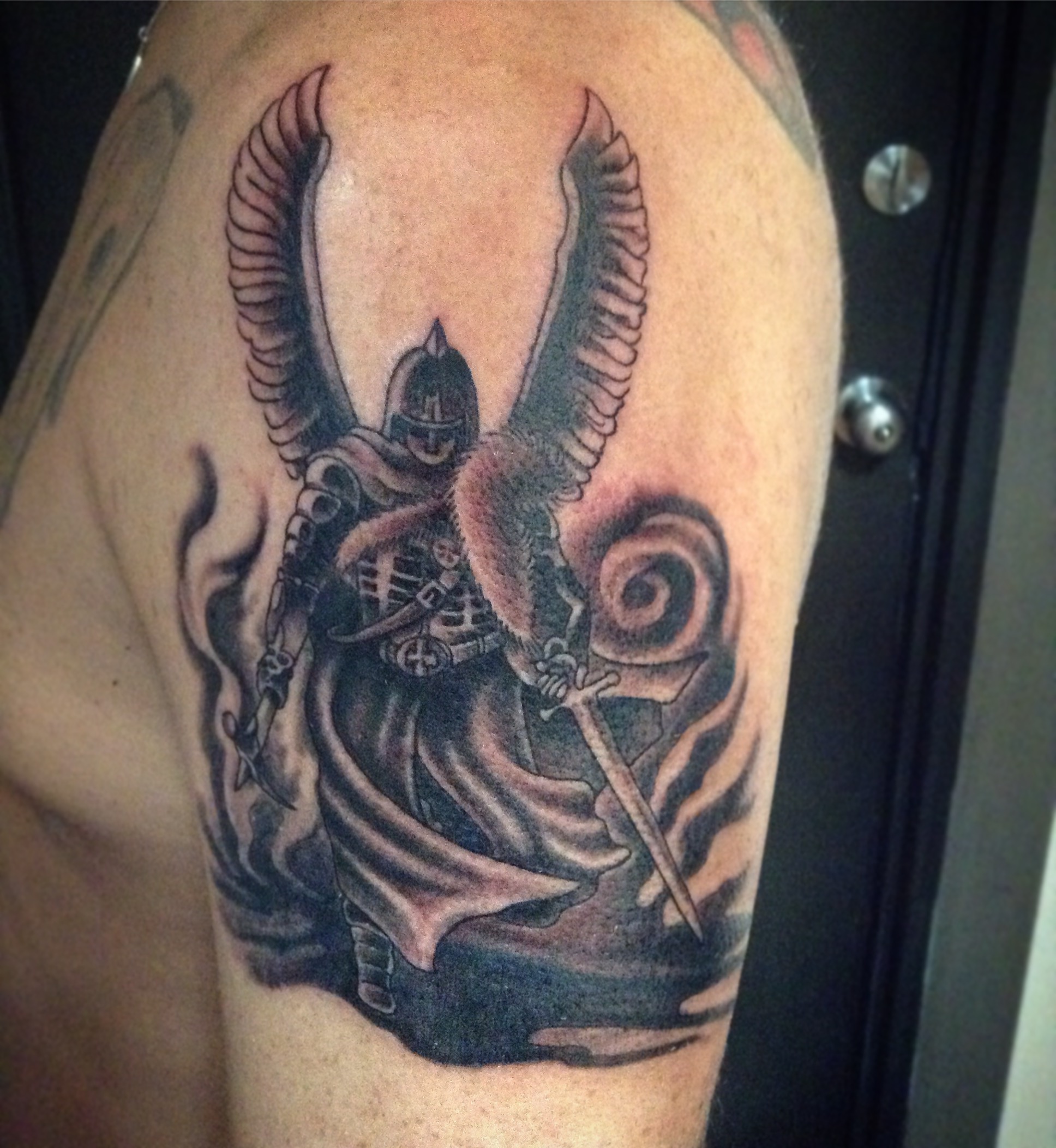 Polish Winged Hussar by Justin Uncle Trashcan at Built For Speed Tattoo  Orlando Fl  Tattoos Polish tattoos Polish hussars