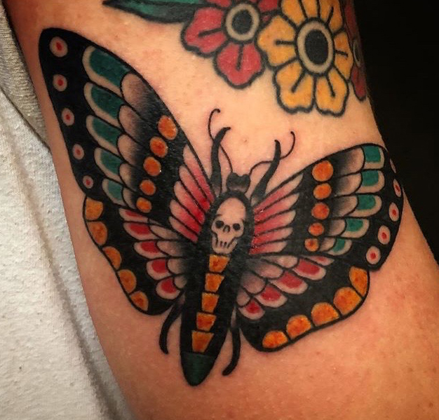 Tattoo of the Week: Death Head Moth... — Independent Tattoo - Dela-where?