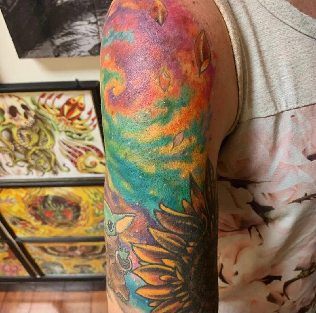 Discover 83+ tie dye tattoo ideas in.eteachers