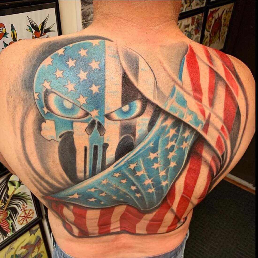 Tattoo of the Week: The Punisher... — Independent Tattoo - Dela-where?