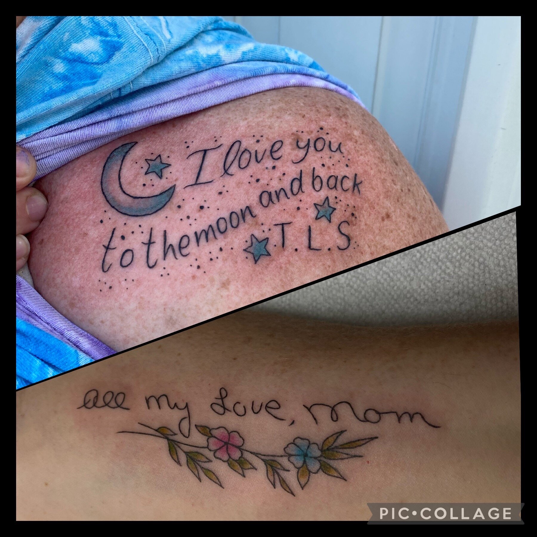 Stingl Kidney donors mom recipient get surprisingly similar tattoos