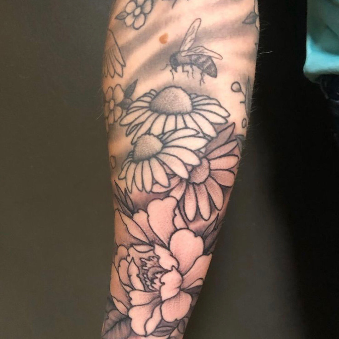 Been working on this tattoo sleeve of insects and thought this group would  enjoy  rEntomology