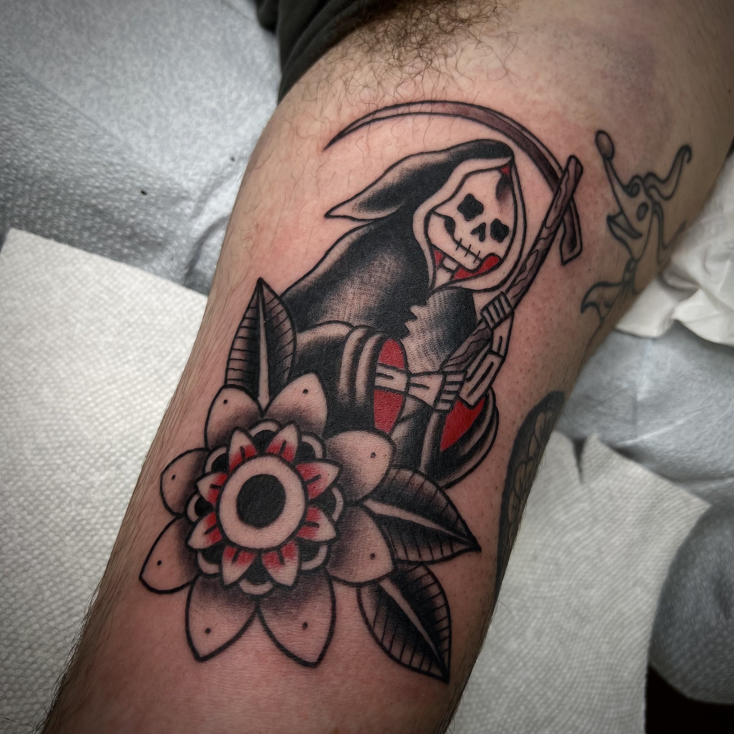 Dont fear the reaper tattoo  Hand tattoos Tattoos Private tattoos